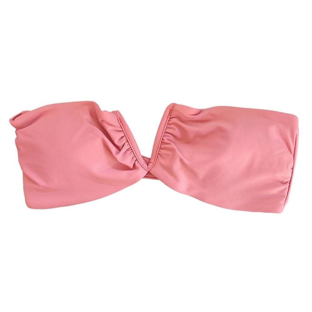 Andie Rose Pink Strapless Bikini Pink Swim Top NWT Size Medium Pink Andie Top